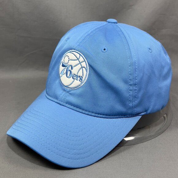 Philadelphia 76ers NBA Strapback Hat Mitchell Ness Golfer Philly Sixers Dad Mens - Picture 1 of 15